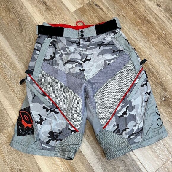 O'NEAL A-10 Camo Racing Shorts Size 34 - Picture 1 of 13
